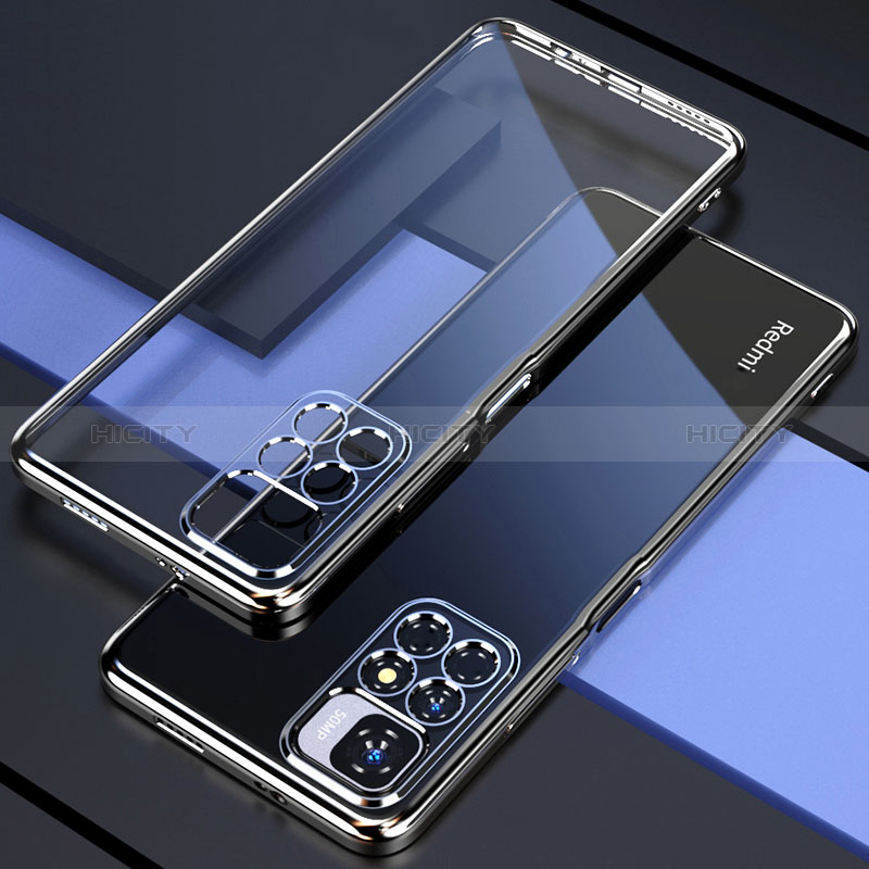 Custodia Silicone Trasparente Ultra Sottile Cover Morbida H02 per Xiaomi Redmi 10 4G