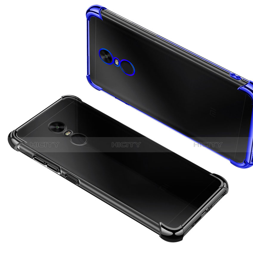 Custodia Silicone Trasparente Ultra Sottile Cover Morbida H02 per Xiaomi Redmi Note 4X High Edition
