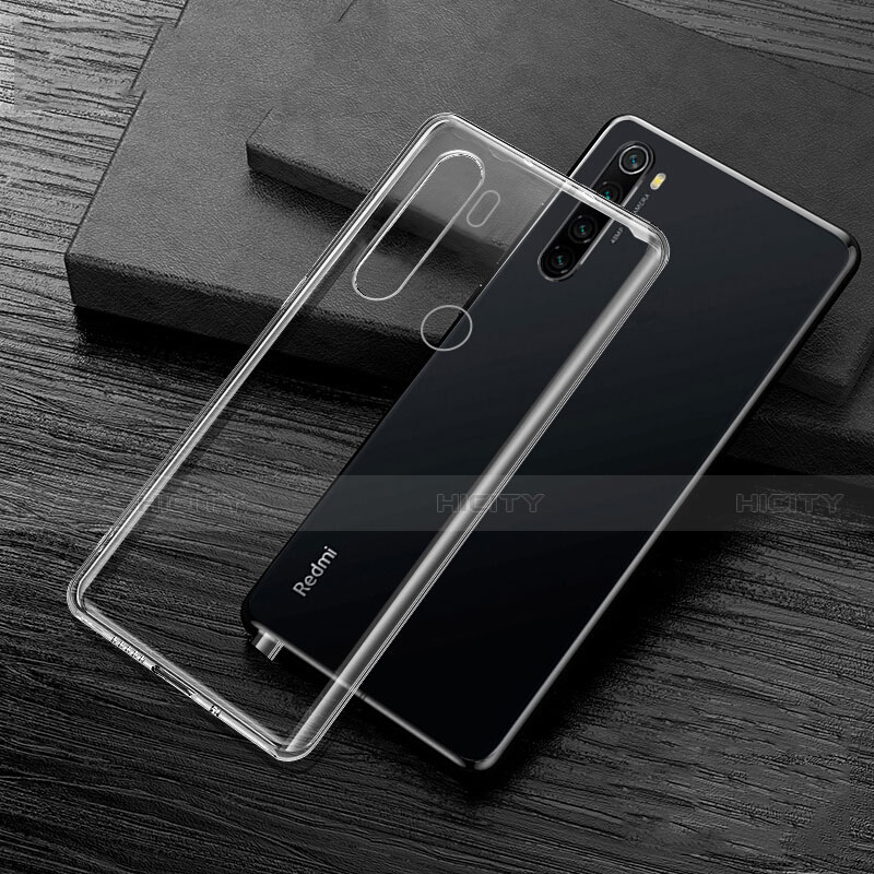 Custodia Silicone Trasparente Ultra Sottile Cover Morbida H02 per Xiaomi Redmi Note 8 (2021)