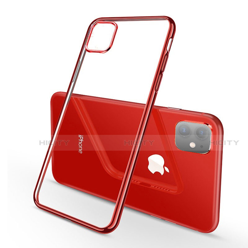 Custodia Silicone Trasparente Ultra Sottile Cover Morbida H03 per Apple iPhone 11