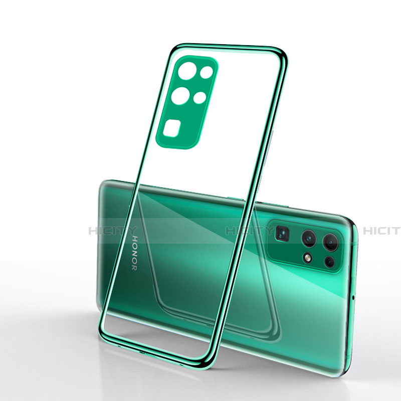 Custodia Silicone Trasparente Ultra Sottile Cover Morbida H03 per Huawei Honor 30