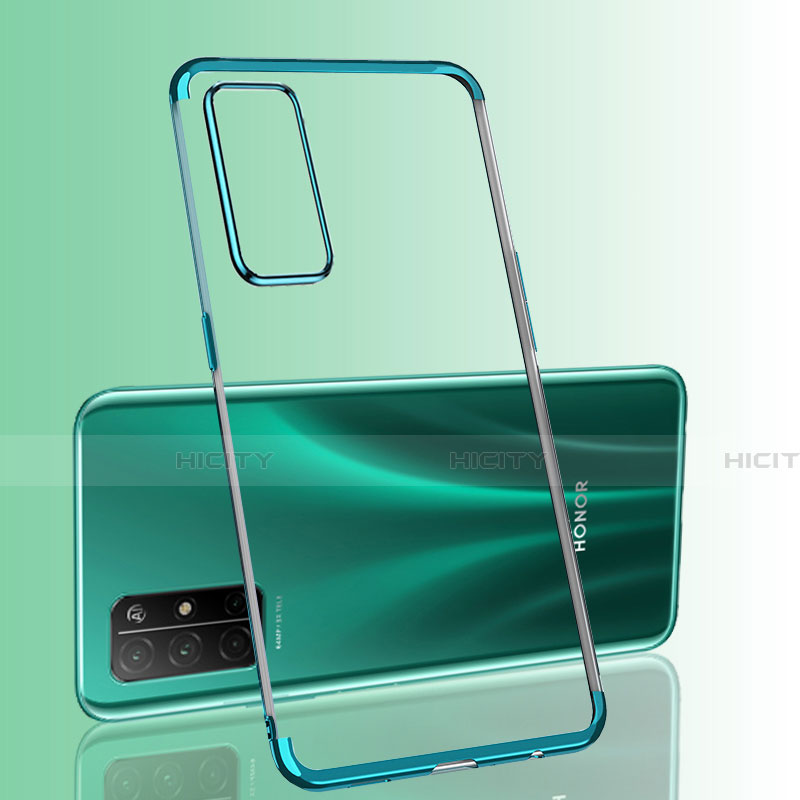 Custodia Silicone Trasparente Ultra Sottile Cover Morbida H03 per Huawei Honor 30S