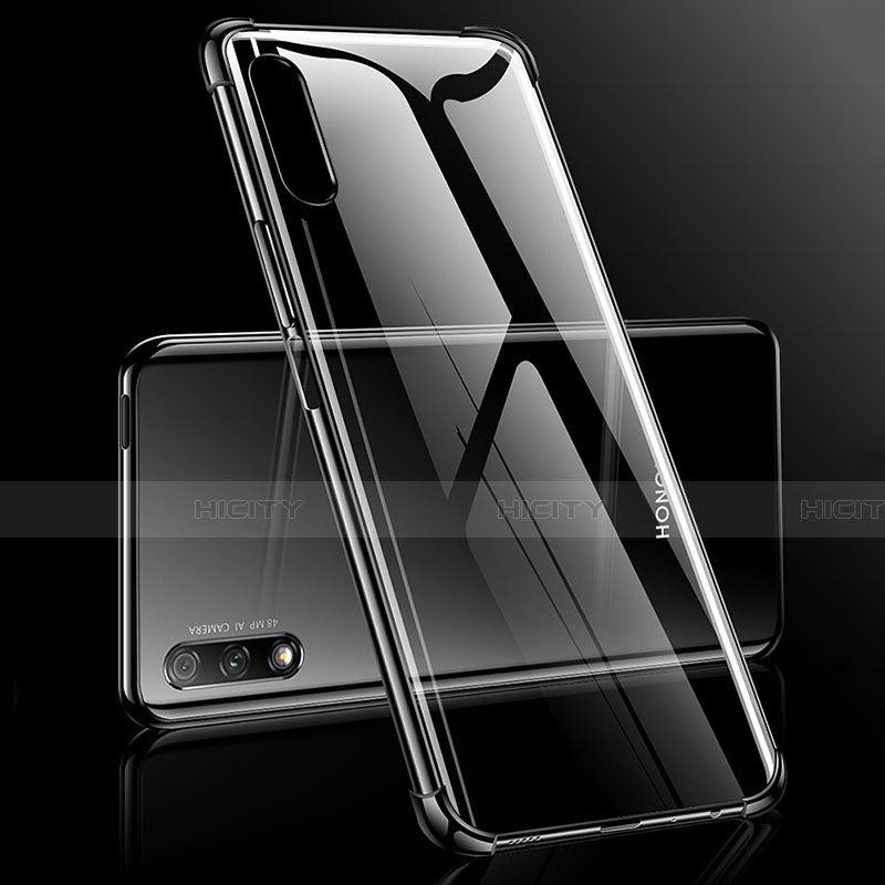 Custodia Silicone Trasparente Ultra Sottile Cover Morbida H03 per Huawei Honor 9X