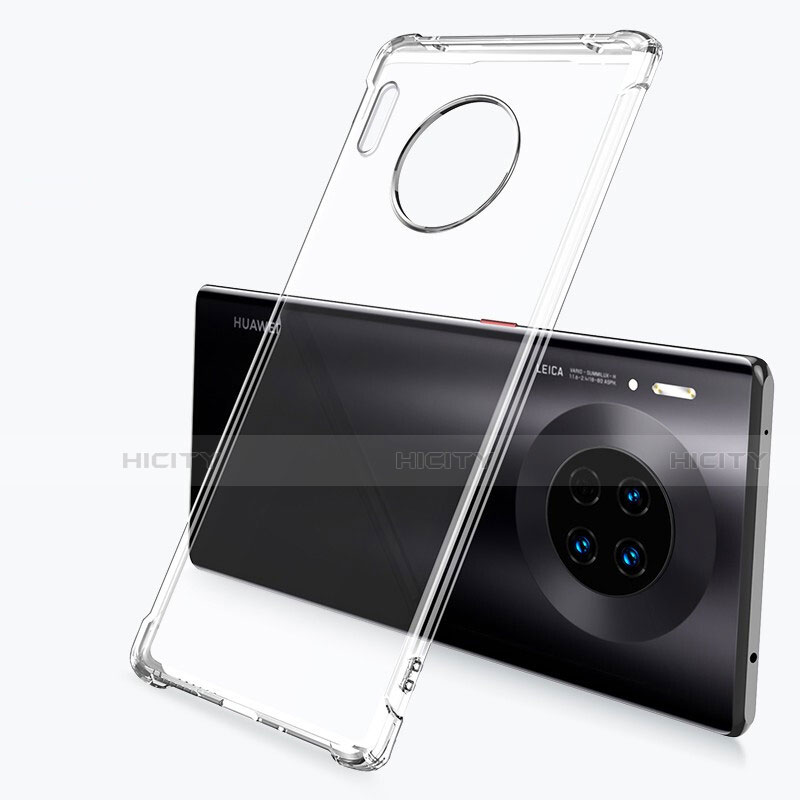 Custodia Silicone Trasparente Ultra Sottile Cover Morbida H03 per Huawei Mate 30 5G