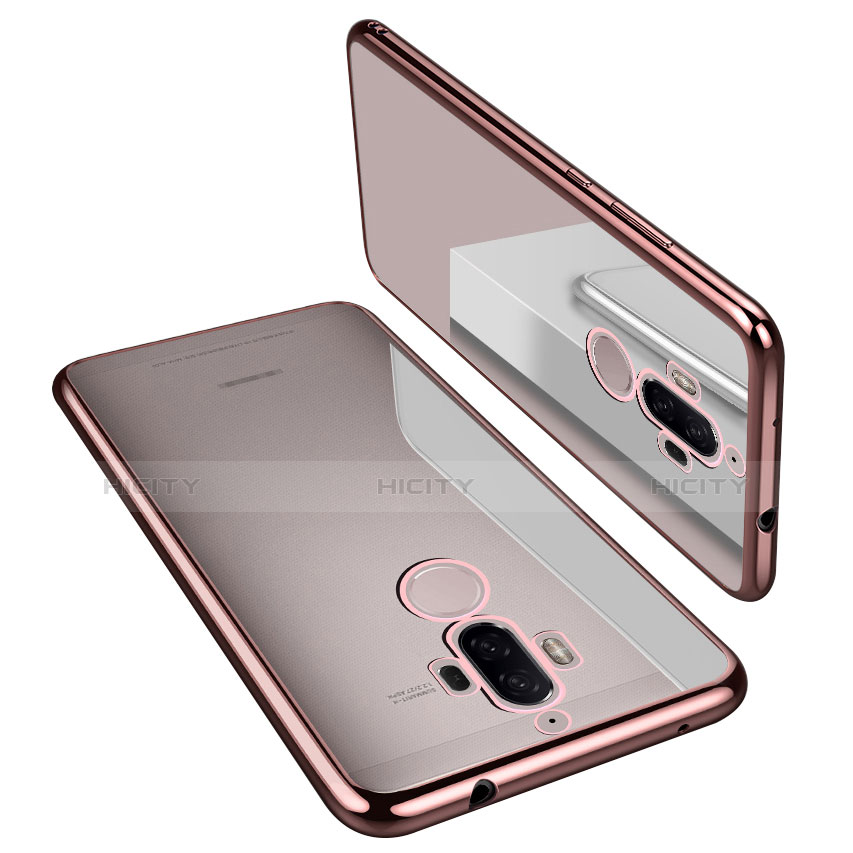 Custodia Silicone Trasparente Ultra Sottile Cover Morbida H03 per Huawei Mate 9