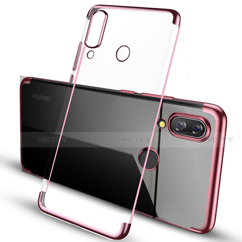 Custodia Silicone Trasparente Ultra Sottile Cover Morbida H03 per Huawei P Smart+ Plus