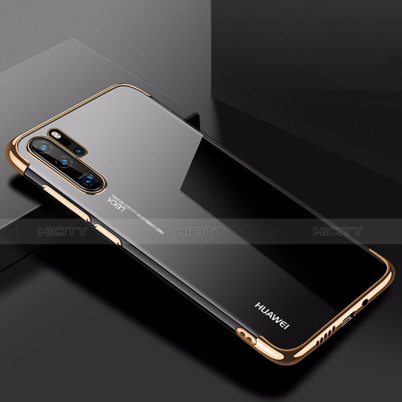 Custodia Silicone Trasparente Ultra Sottile Cover Morbida H03 per Huawei P30 Pro
