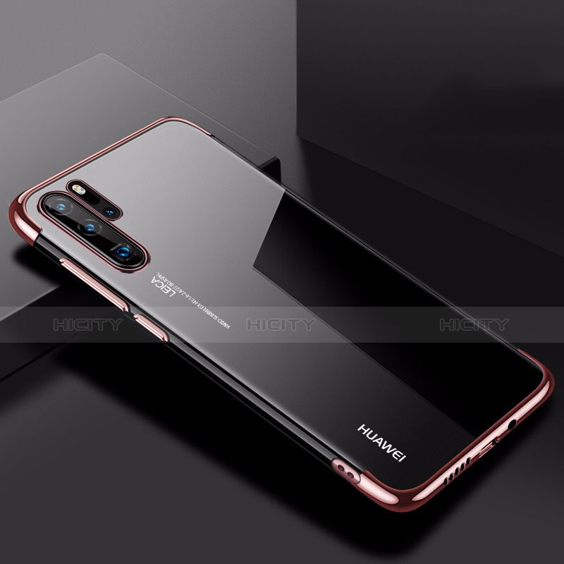 Custodia Silicone Trasparente Ultra Sottile Cover Morbida H03 per Huawei P30 Pro
