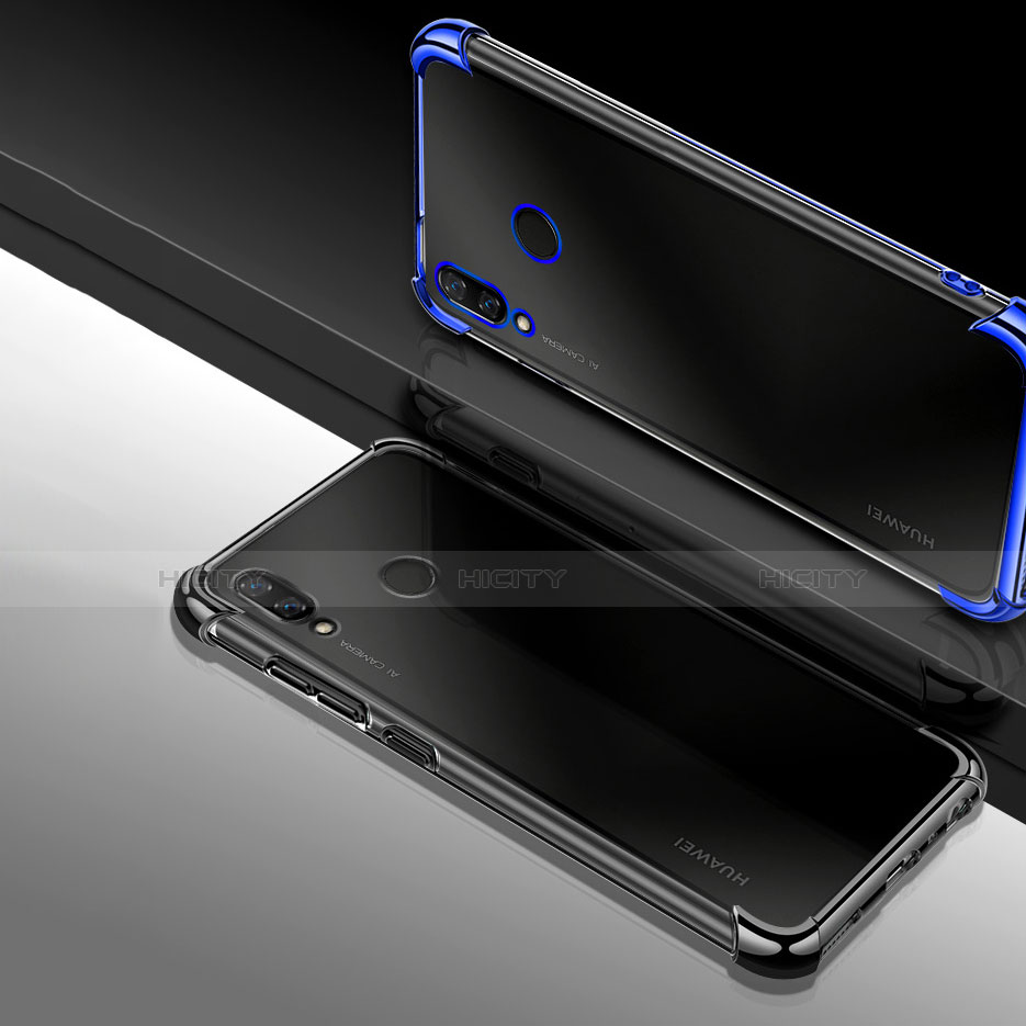 Custodia Silicone Trasparente Ultra Sottile Cover Morbida H03 per Huawei Y9 (2019)