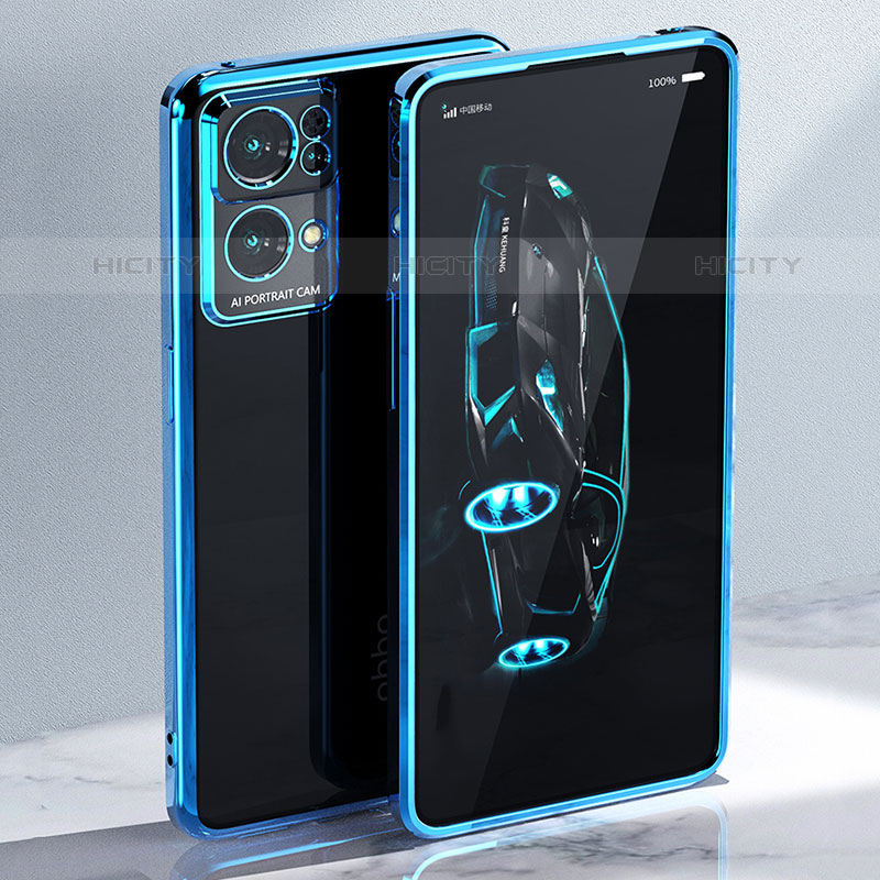 Custodia Silicone Trasparente Ultra Sottile Cover Morbida H03 per Oppo Reno7 Pro 5G