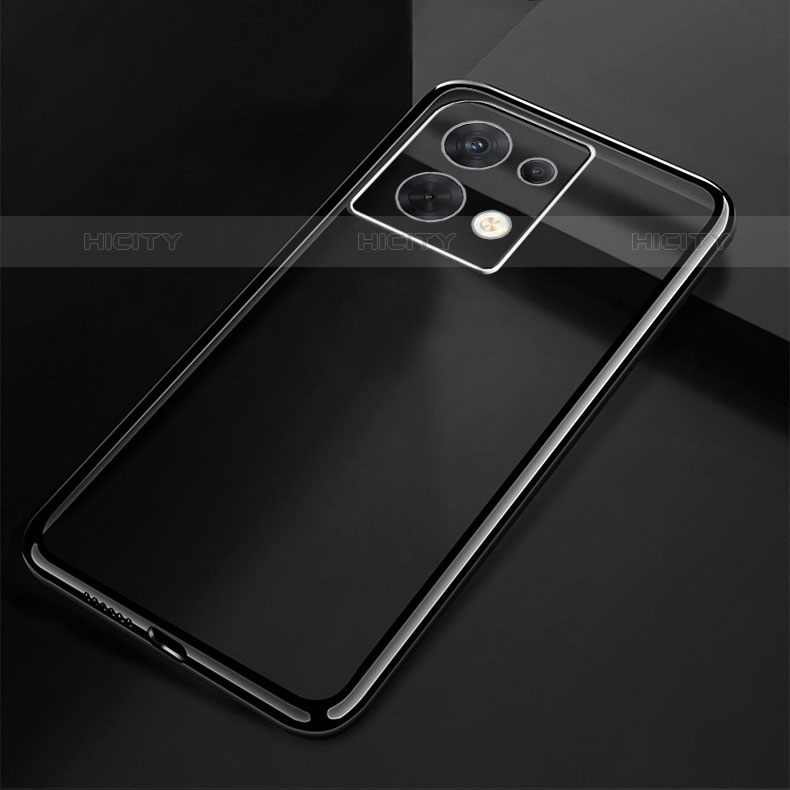 Custodia Silicone Trasparente Ultra Sottile Cover Morbida H03 per Oppo Reno8 5G