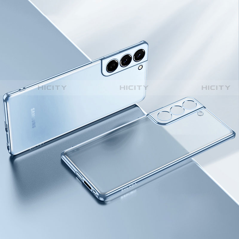 Custodia Silicone Trasparente Ultra Sottile Cover Morbida H03 per Samsung Galaxy S21 5G