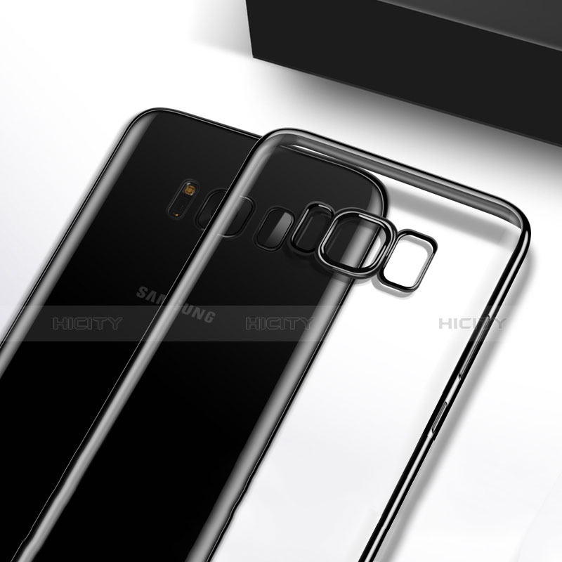 Custodia Silicone Trasparente Ultra Sottile Cover Morbida H03 per Samsung Galaxy S8