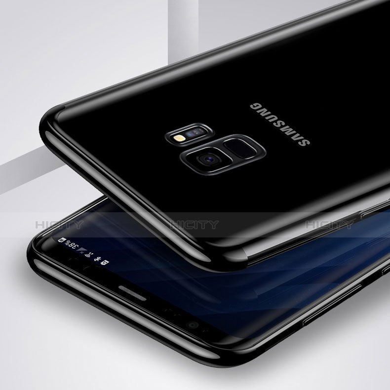 Custodia Silicone Trasparente Ultra Sottile Cover Morbida H03 per Samsung Galaxy S9