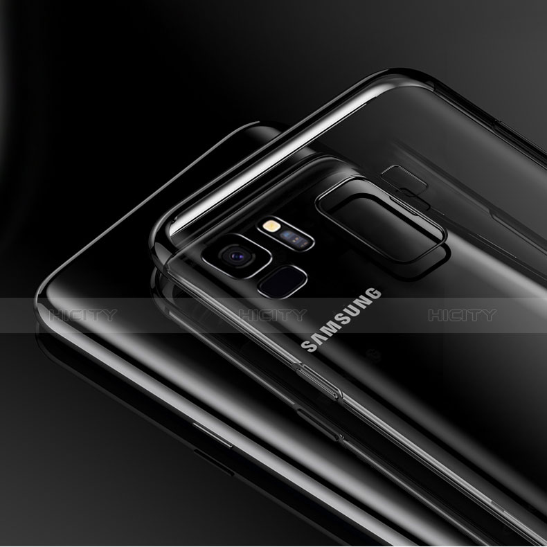 Custodia Silicone Trasparente Ultra Sottile Cover Morbida H03 per Samsung Galaxy S9