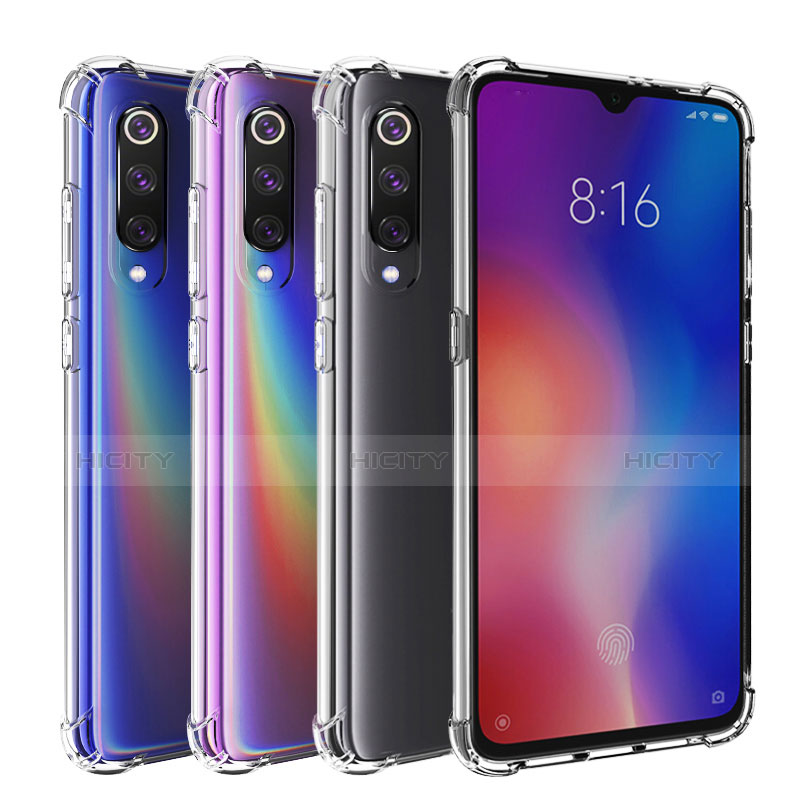 Custodia Silicone Trasparente Ultra Sottile Cover Morbida H03 per Xiaomi Mi 9