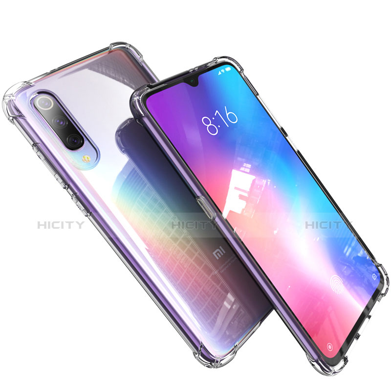 Custodia Silicone Trasparente Ultra Sottile Cover Morbida H03 per Xiaomi Mi 9 SE Chiaro