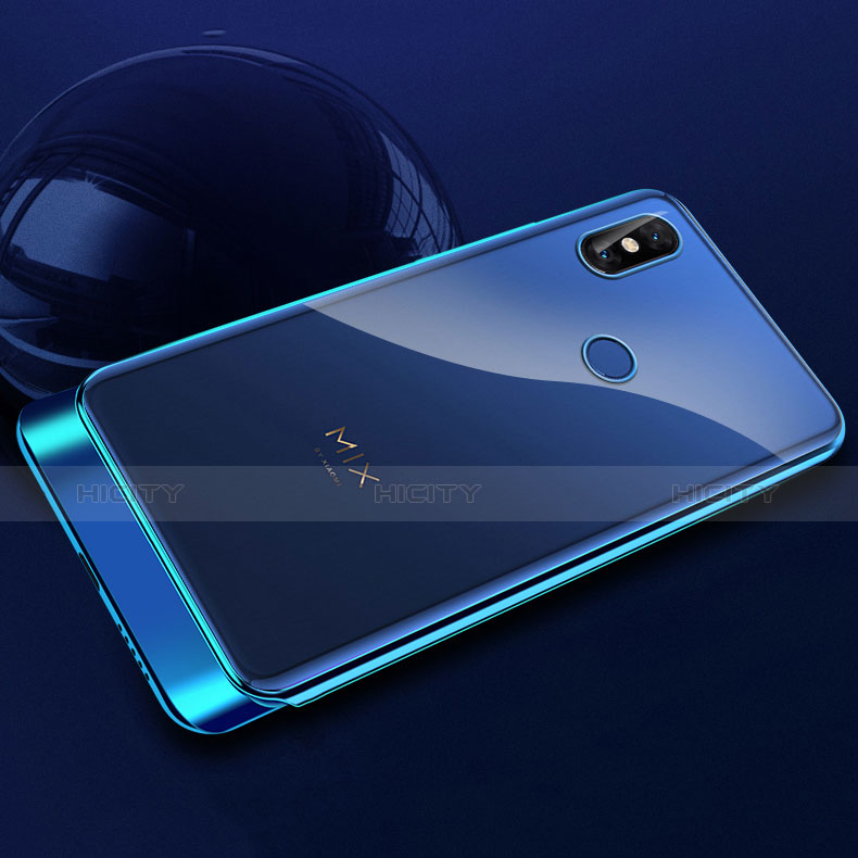 Custodia Silicone Trasparente Ultra Sottile Cover Morbida H03 per Xiaomi Mi Mix 3