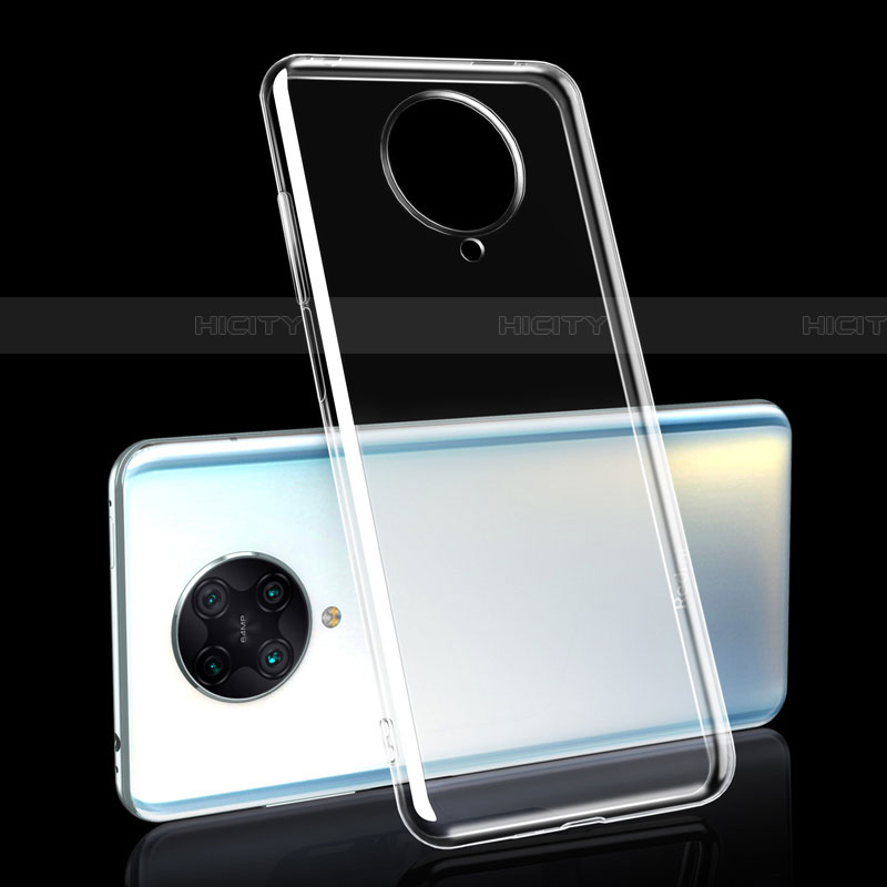Custodia Silicone Trasparente Ultra Sottile Cover Morbida H03 per Xiaomi Poco F2 Pro Chiaro