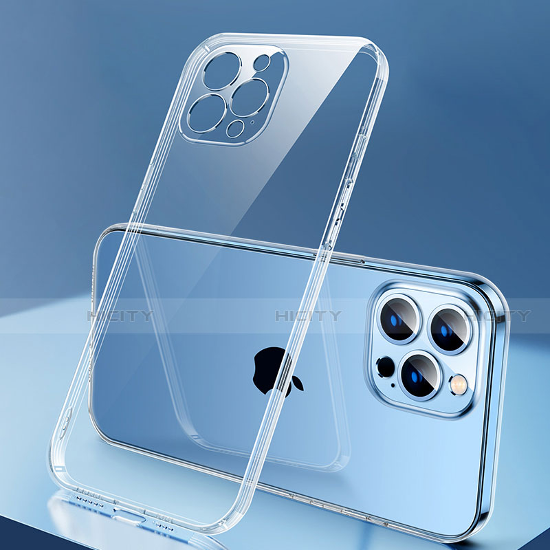 Custodia Silicone Trasparente Ultra Sottile Cover Morbida H04 per Apple iPhone 13 Pro