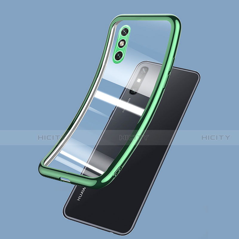 Custodia Silicone Trasparente Ultra Sottile Cover Morbida H04 per Huawei Enjoy 10e