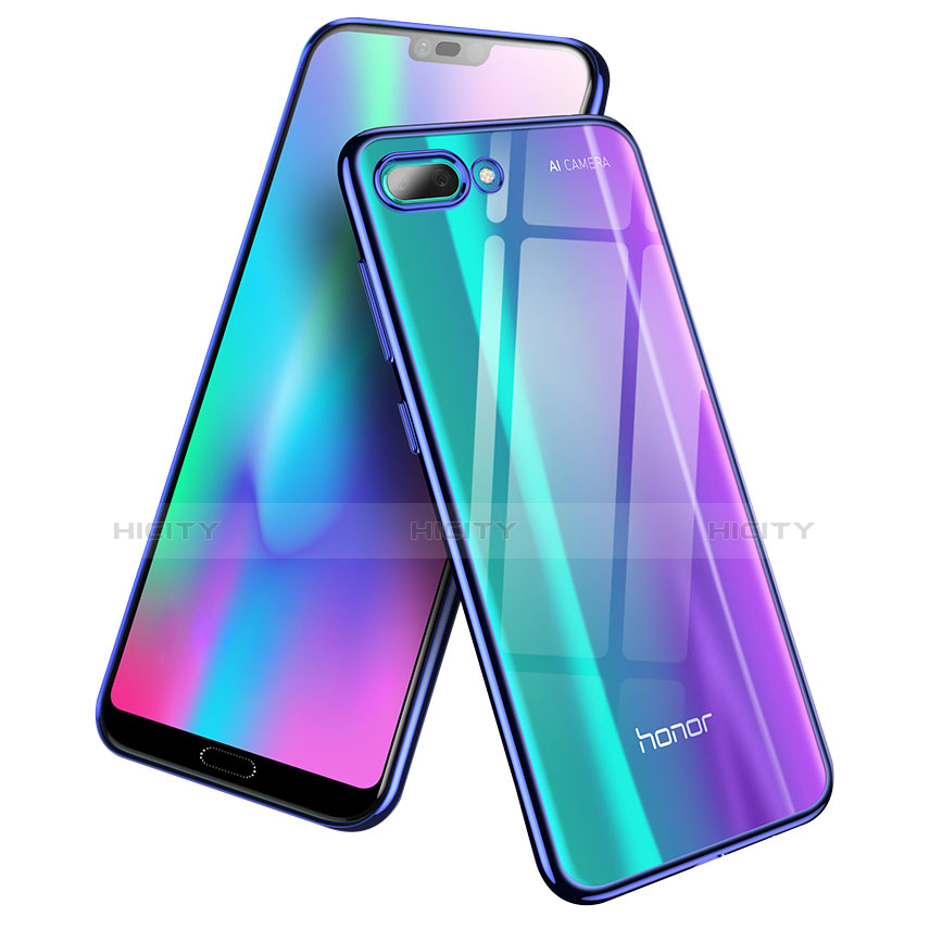 Custodia Silicone Trasparente Ultra Sottile Cover Morbida H04 per Huawei Honor 10