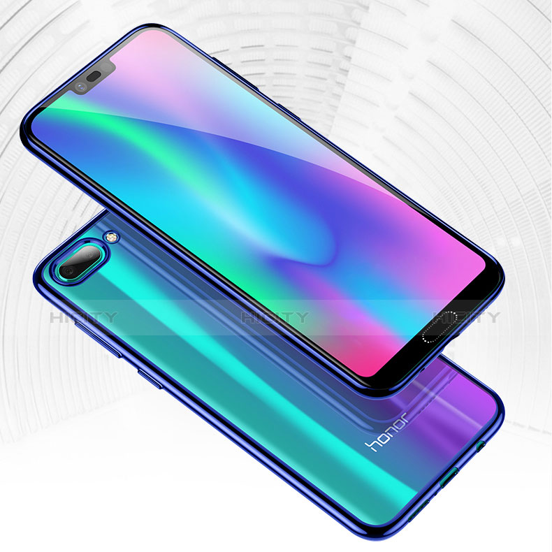 Custodia Silicone Trasparente Ultra Sottile Cover Morbida H04 per Huawei Honor 10