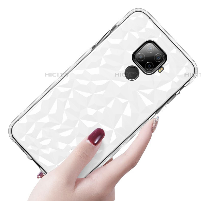 Custodia Silicone Trasparente Ultra Sottile Cover Morbida H04 per Huawei Nova 5i Pro