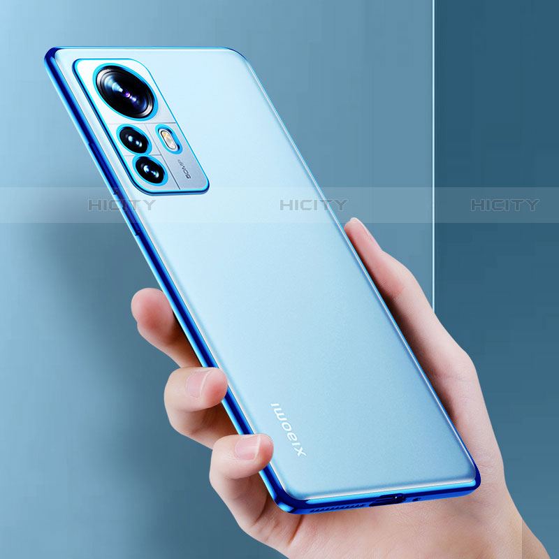 Custodia Silicone Trasparente Ultra Sottile Cover Morbida H04 per Xiaomi Mi 12 Pro 5G