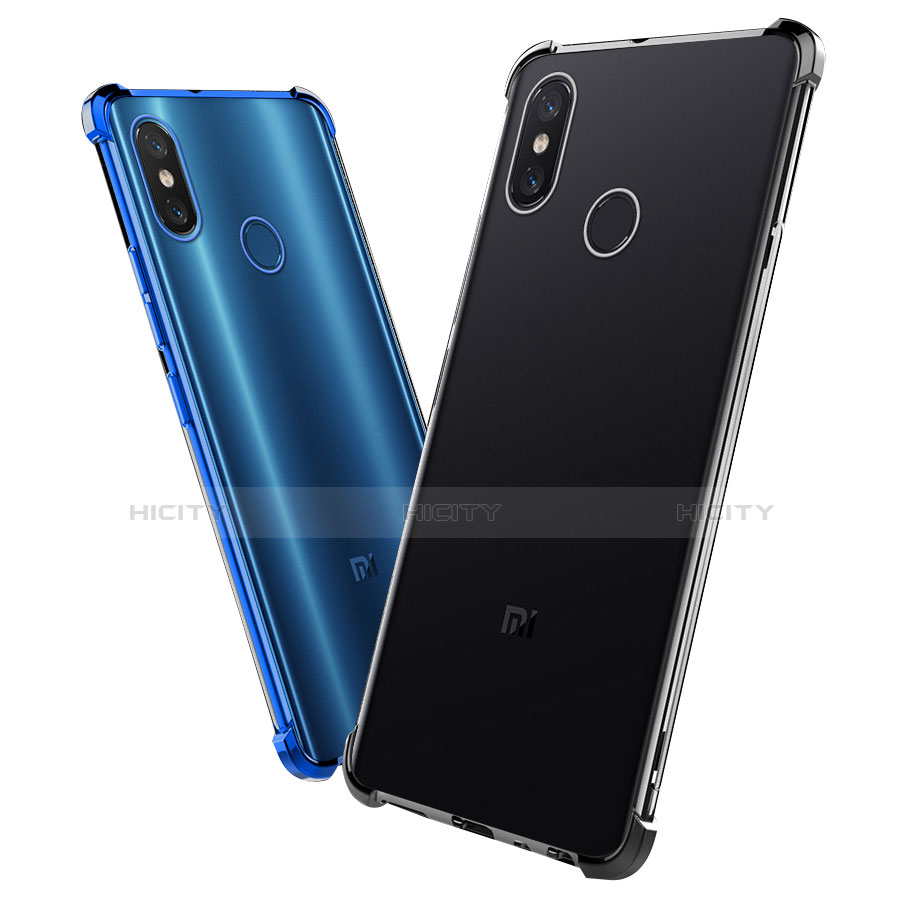 Custodia Silicone Trasparente Ultra Sottile Cover Morbida H04 per Xiaomi Mi 8