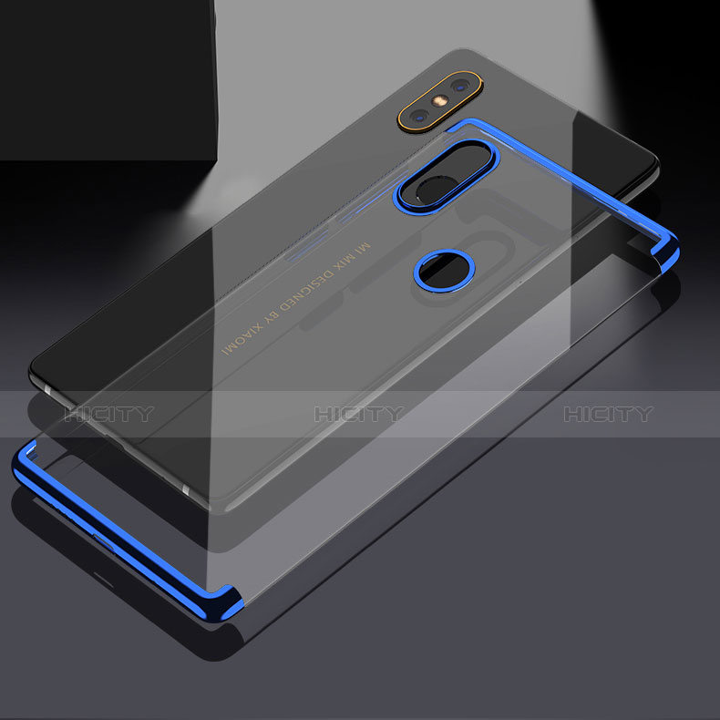 Custodia Silicone Trasparente Ultra Sottile Cover Morbida H04 per Xiaomi Mi Mix 2S