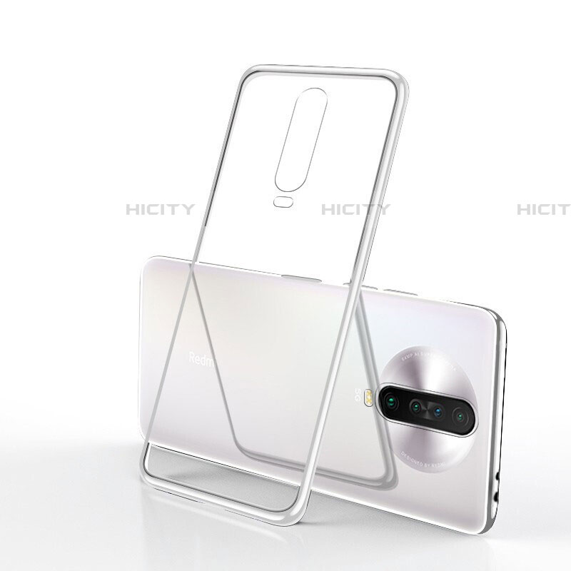 Custodia Silicone Trasparente Ultra Sottile Cover Morbida H04 per Xiaomi Redmi K30 4G Chiaro