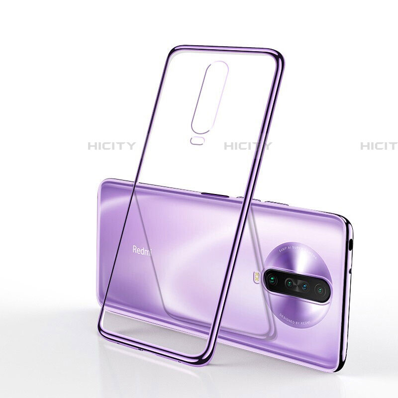 Custodia Silicone Trasparente Ultra Sottile Cover Morbida H04 per Xiaomi Redmi K30 5G
