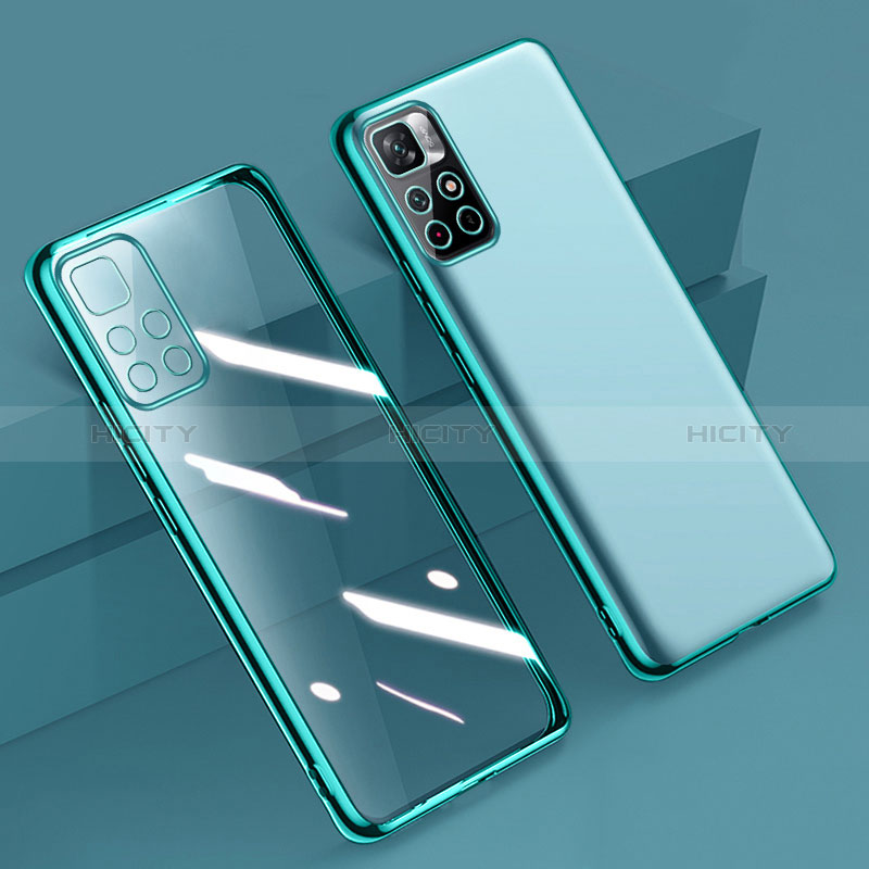 Custodia Silicone Trasparente Ultra Sottile Cover Morbida H04 per Xiaomi Redmi Note 11 5G