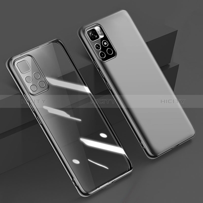 Custodia Silicone Trasparente Ultra Sottile Cover Morbida H04 per Xiaomi Redmi Note 11 5G
