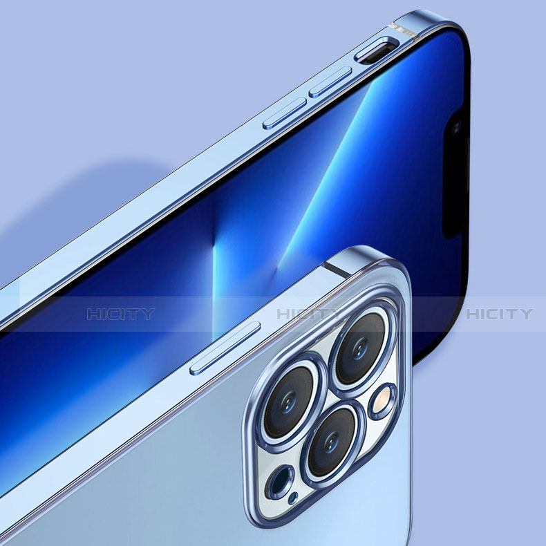 Custodia Silicone Trasparente Ultra Sottile Cover Morbida H05 per Apple iPhone 13 Pro