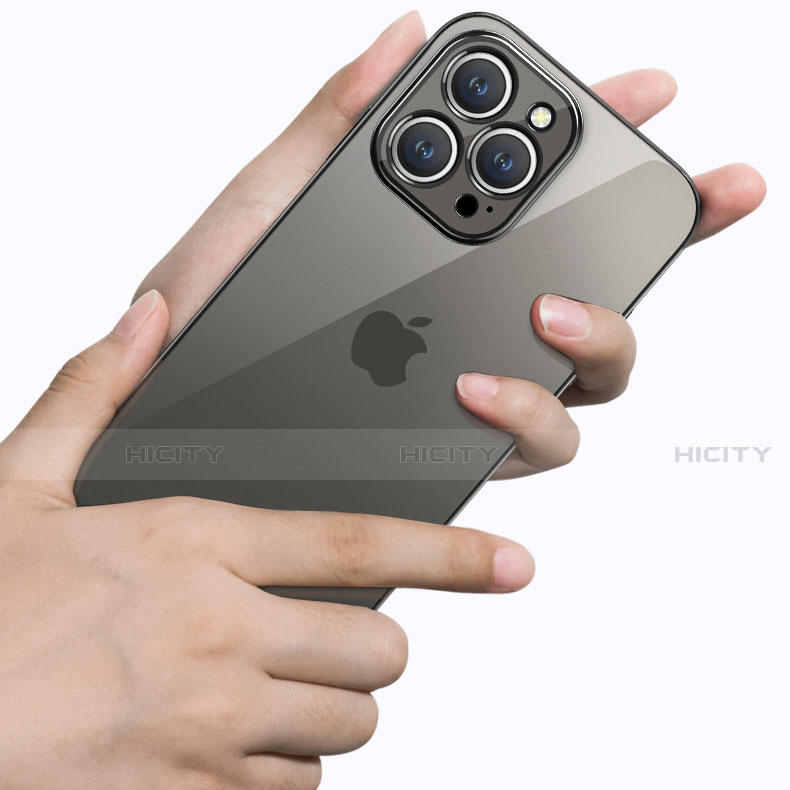Custodia Silicone Trasparente Ultra Sottile Cover Morbida H05 per Apple iPhone 13 Pro