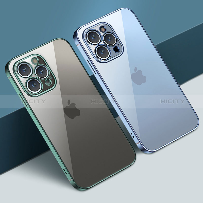 Custodia Silicone Trasparente Ultra Sottile Cover Morbida H05 per Apple iPhone 14 Pro Max