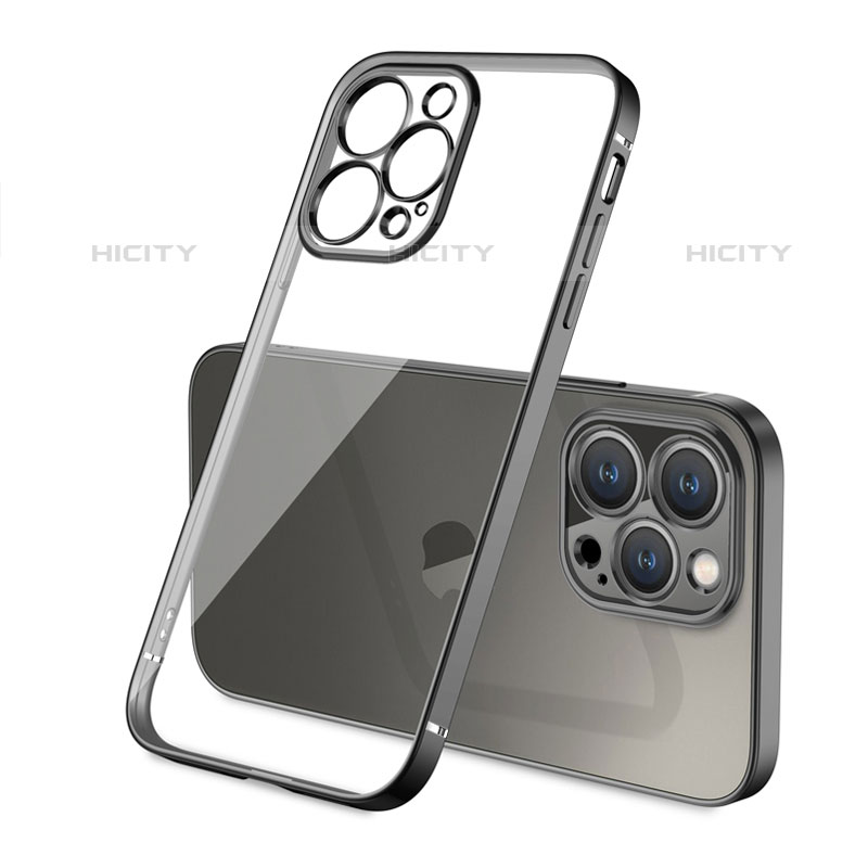 Custodia Silicone Trasparente Ultra Sottile Cover Morbida H05 per Apple iPhone 15 Pro