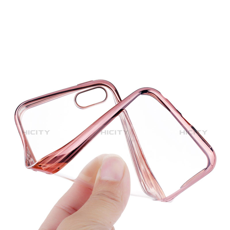 Custodia Silicone Trasparente Ultra Sottile Cover Morbida H05 per Apple iPhone 5S