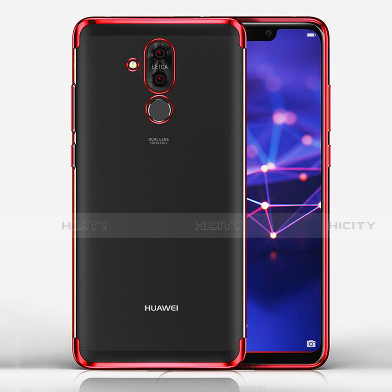 Custodia Silicone Trasparente Ultra Sottile Cover Morbida H05 per Huawei Mate 20 Lite