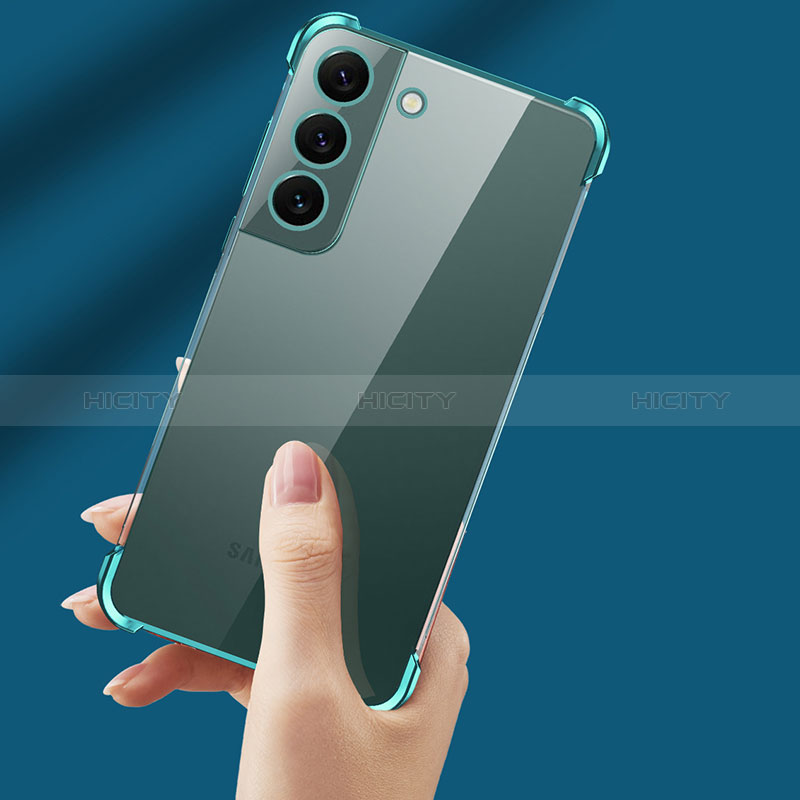 Custodia Silicone Trasparente Ultra Sottile Cover Morbida H05 per Samsung Galaxy S24 Plus 5G