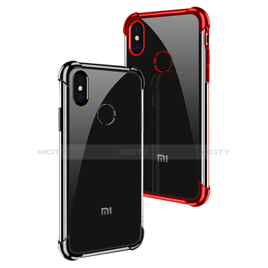 Custodia Silicone Trasparente Ultra Sottile Cover Morbida H05 per Xiaomi Mi 8