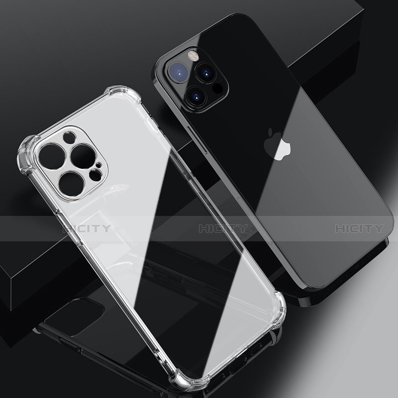 Custodia Silicone Trasparente Ultra Sottile Cover Morbida H06 per Apple iPhone 14 Pro