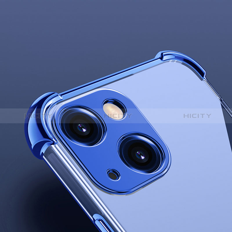 Custodia Silicone Trasparente Ultra Sottile Cover Morbida H06 per Apple iPhone 15