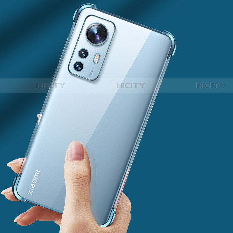 Custodia Silicone Trasparente Ultra Sottile Cover Morbida H06 per Xiaomi Mi 12S Pro 5G