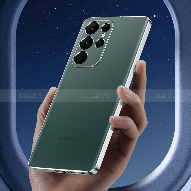 Custodia Silicone Trasparente Ultra Sottile Cover Morbida H07 per Samsung Galaxy S24 Ultra 5G