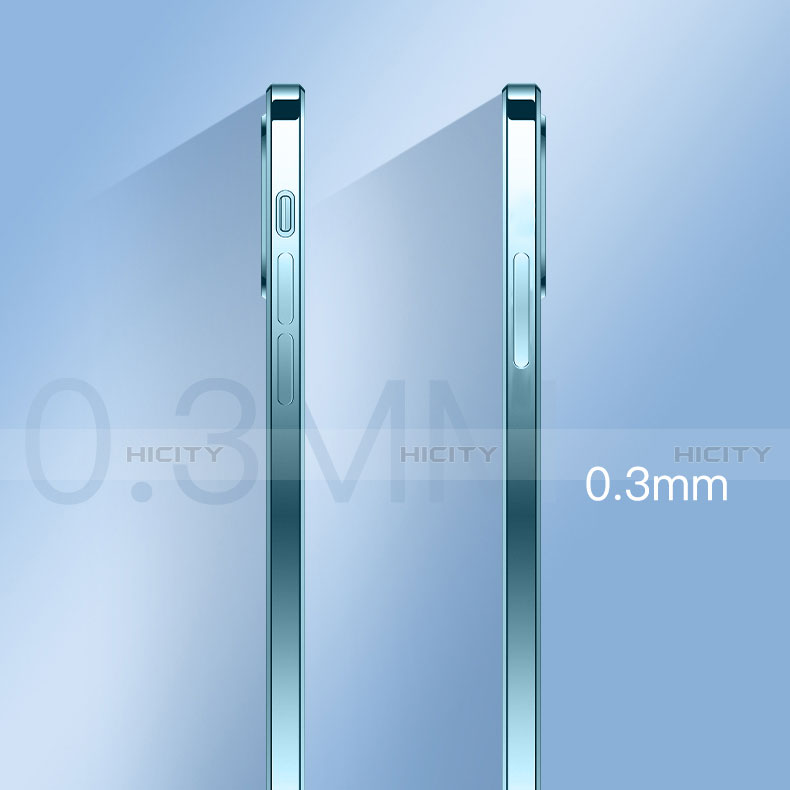 Custodia Silicone Trasparente Ultra Sottile Cover Morbida H08 per Apple iPhone 14