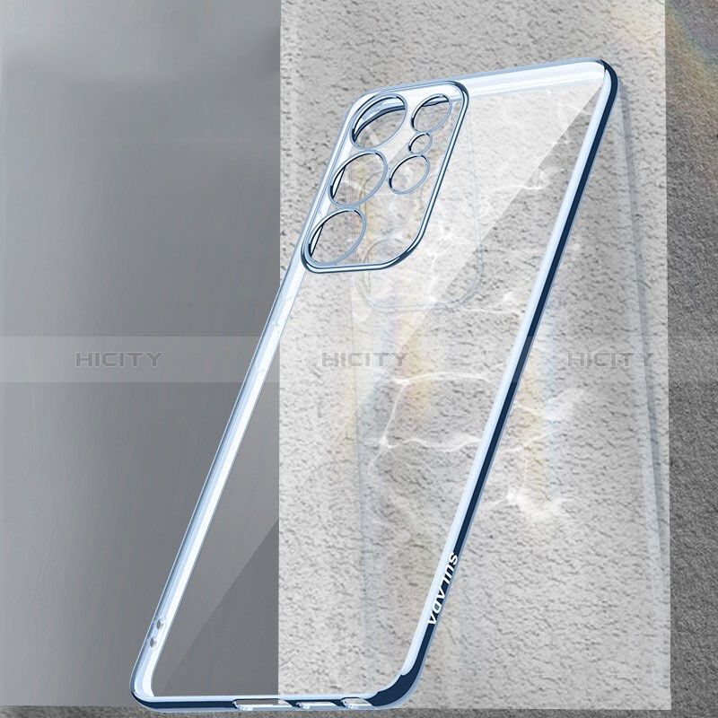 Custodia Silicone Trasparente Ultra Sottile Cover Morbida H08 per Samsung Galaxy S24 Ultra 5G