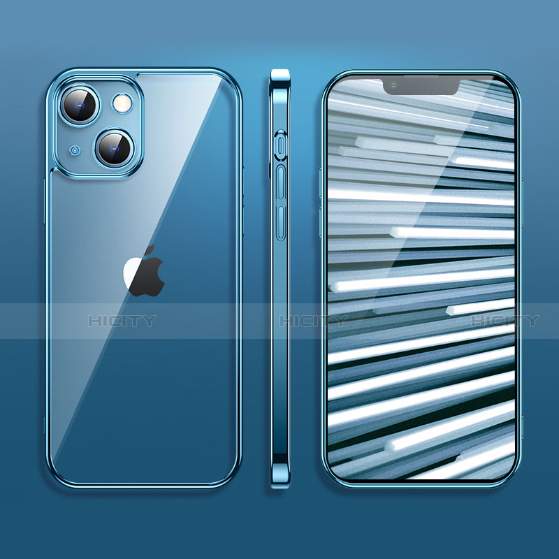 Custodia Silicone Trasparente Ultra Sottile Cover Morbida H09 per Apple iPhone 14
